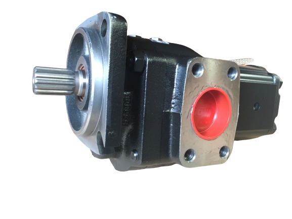 20/925357 Genuine Parker / JCB Loadall Twin Hydraulic Pump 36 +16 CC/REV - Unwin Hydraulic Engineering