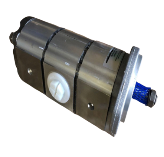 20/905100 Genuine Parker / JCB  Triple Hydraulic pump 7 + 11 + 11 CC/REV - Unwin Hydraulic Engineering