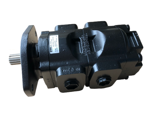 20/925339 Genuine Parker / JCB 3CX Twin Hydraulic Pump 36 + 26 CC/REV - Unwin Hydraulic Engineering