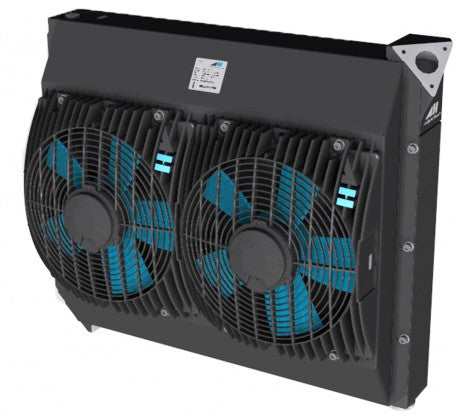 ASA0367 DC Oil Air Blast Oil Cooler ASA0367AD02 24 Volt - Unwin Hydraulic Engineering