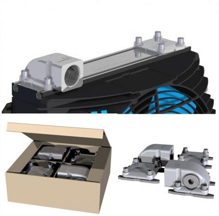 ASA ILLZSET5G32 Rail Connector ARC set - G 1 1/4" BSP - Unwin Hydraulic Engineering