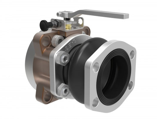 ASA SAE 5" -DIN125 -AF125  Butterfly Suction unit SDAK0125T - Unwin Hydraulic Engineering