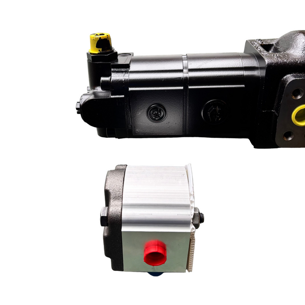 12cc Rear pump section 334/S2322 for JCB TLT ** W/O Test point port **