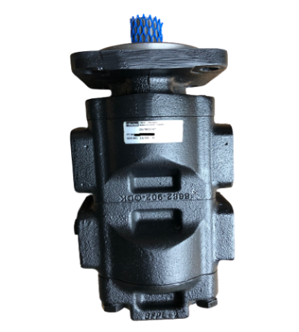 20/903300 Genuine Parker / JCB Twin Hydraulic Pump 33 + 29 CC/REV - Unwin Hydraulic Engineering