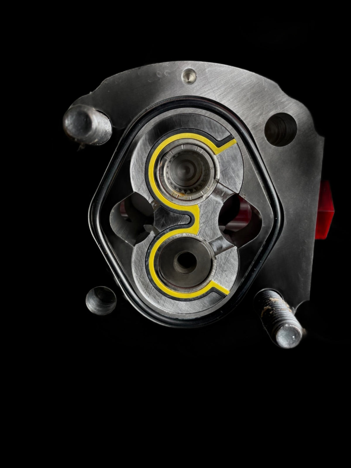 12cc Rear pump section 334/S2322 for JCB TLT ** W/O Test point port **
