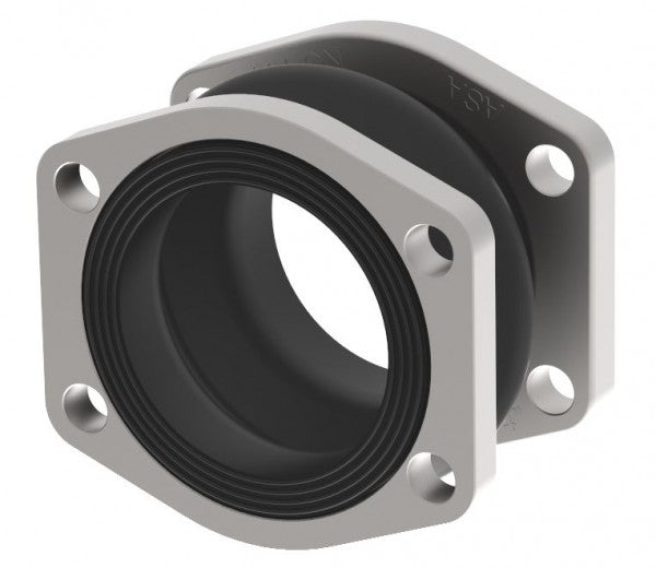 ASA Rubber Compensator SDKSS063 SAE 2 1/2" Flexible Coupling - Unwin Hydraulic Engineering