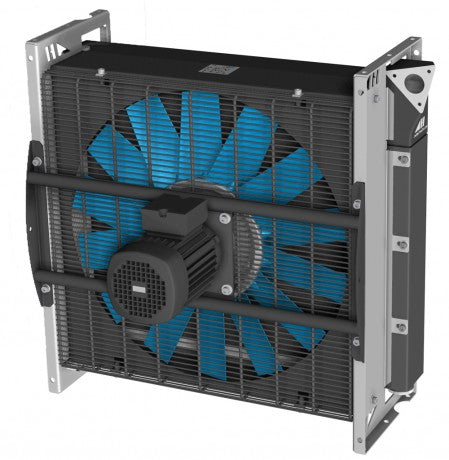 ASA0367 AC Oil  Air Blast Oil Cooler ASA0367AA47L Low Noise Version - Unwin Hydraulic Engineering