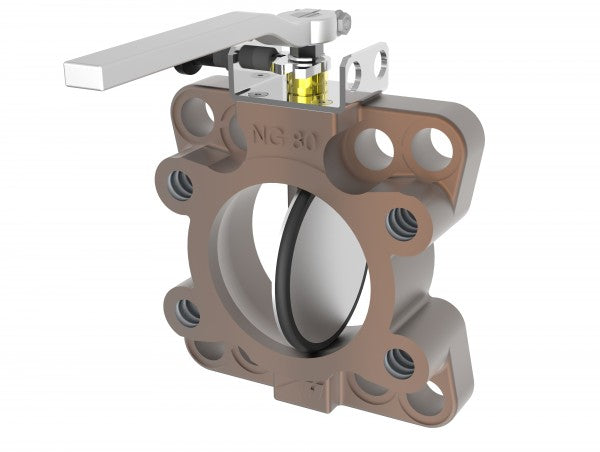 ASA SAE 2" -DIN50 -AF50  Butterfly Flange / Valve SDA0050 - Unwin Hydraulic Engineering